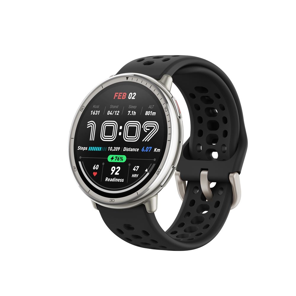 Montre connectée Amazfit Active Bluetooth Gris avec bracelet