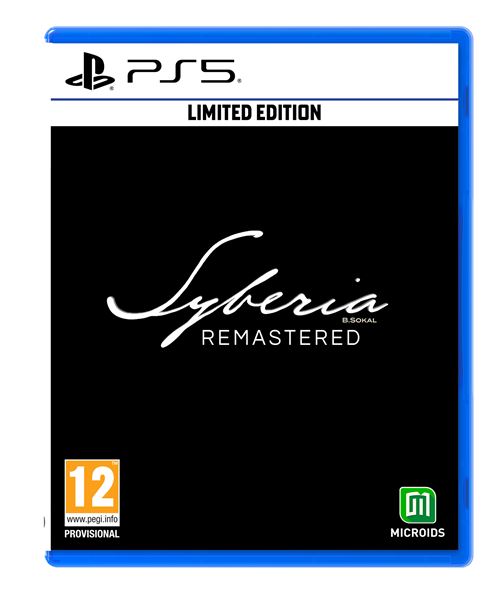Pochette avant du jeu Syberia Remastered Limited Edition PS5