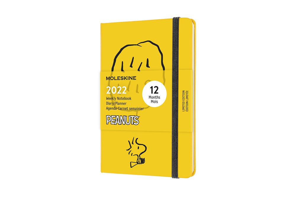 Agenda semainier Moleskine Format de poche Edition limitée 2022 Peanuts  Piano - Agenda civil à la Fnac