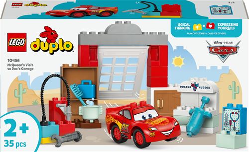 LEGO DUPLO Disney La visite de McQueen au garage de Doc 10456 - vue 9