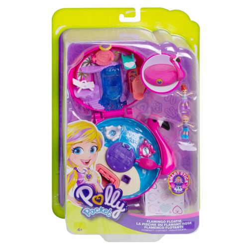 Playset Polly Pocket La piscine du flamant rose