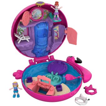Playset Polly Pocket La piscine du flamant rose - Figurine pour enfant -  Achat & prix