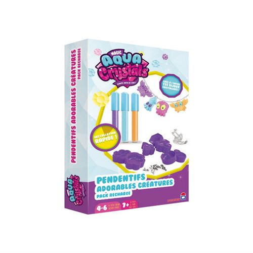 Kit créatif Aqua Crystals Pendentifs Petits Animaux