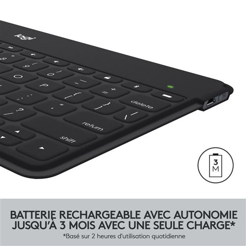 3€75 sur Clavier tablette Key-To-Go Logitech pour iPad Air 2 Noir - Claviers pour tablette - Achat &amp; prix | fnac