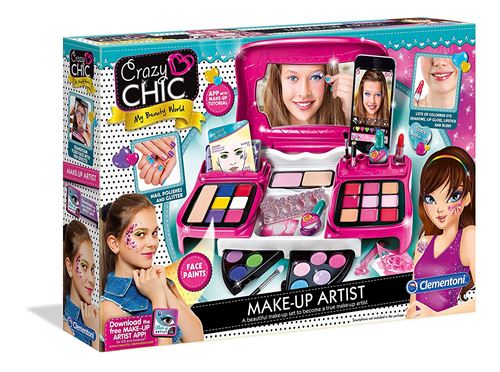Kit créatif Clementoni Maquillage Artistique avec appli