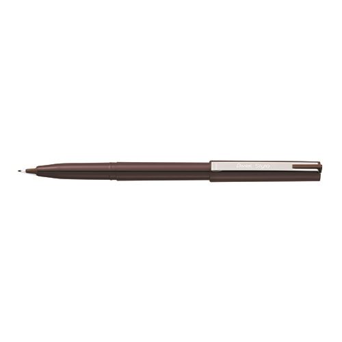 Pentel Stylo Einweg-Füllfederhalter – 3 Stück Mit Grauer Tinte, Delta-Feder Für Variable Strichstärke