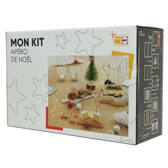 Décoration de Noël Kaemingk Mon Kit Apéro de Noël