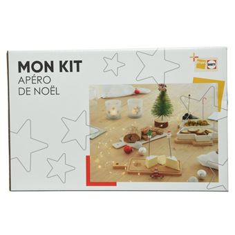 Décoration de Noël Kaemingk Mon Kit Apéro de Noël