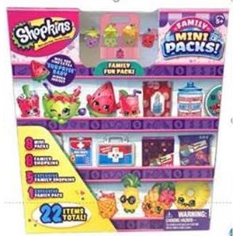 Mega pack de figurines Shopkins Family mart SK10