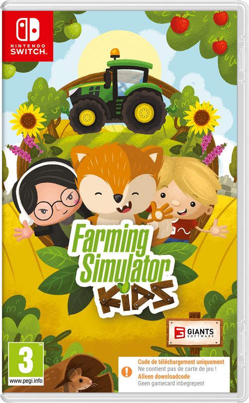 Farming Simulator Kids Code in a box Nintendo Switch