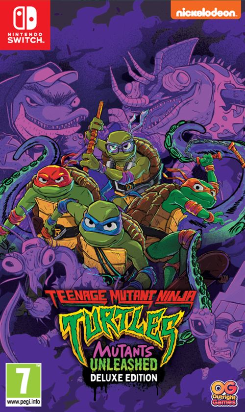 Teenage Mutant Ninja Turtles Mutants Unleashed Edition Deluxe Nintendo Switch