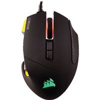 Souris Gaming filaire Corsair Scimitar Pro RGB MOBA/MMO Jaune Reconditionné à neuf