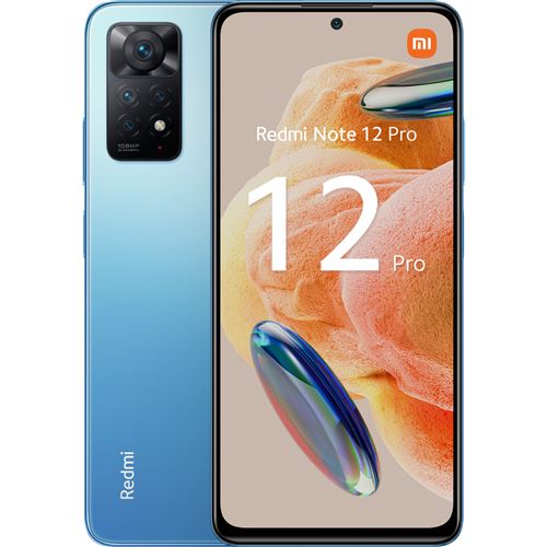 Smartphone Xiaomi Redmi Note 12 Pro 6,6 Double nano SIM 128 Go Bleu