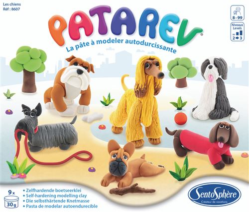 Sentosphere Multicolore Pâte À Modeler Sentosphère Patarev Les Chiens