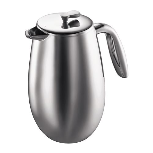 Cafetière À Piston Thermique Bodum Columbia 1308-16 8 Tasses 1L Inox