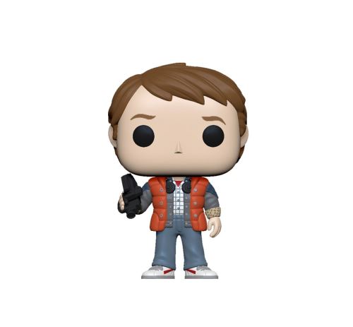 Figurine Funko Pop Movies Back to the Future Marty in Puffy Vest