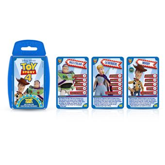 Jeu de cartes Top Trumps Toy Story 4