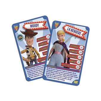 Jeu de cartes Top Trumps Toy Story 4