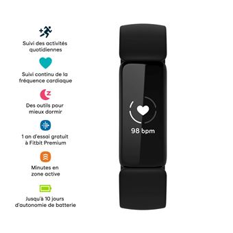 Bracelet de rechange en TPU 15 couleurs pour Fitbit Inspire 2, Inspire HR, Ace 2, Ace 3
