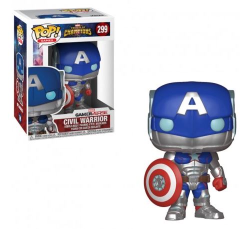 Figurine Funko Pop Vinyl Marvel Contest Of Champions Civil Warrior 9 cm