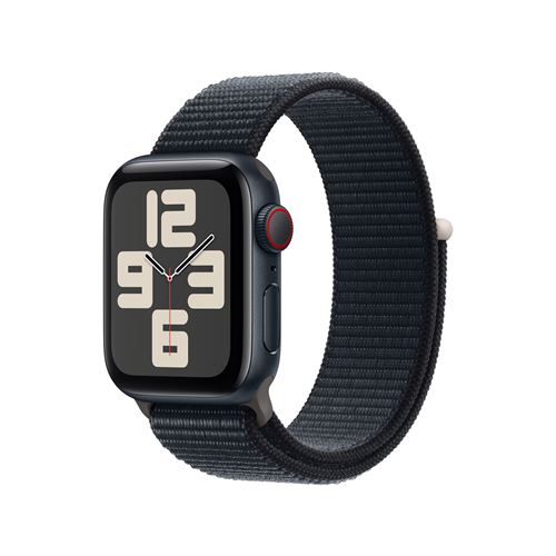 Apple Watch SE GPS + Cellular Boîtier en Aluminium Minuit de 40 mm avec Boucle Sport Minuit version 2023