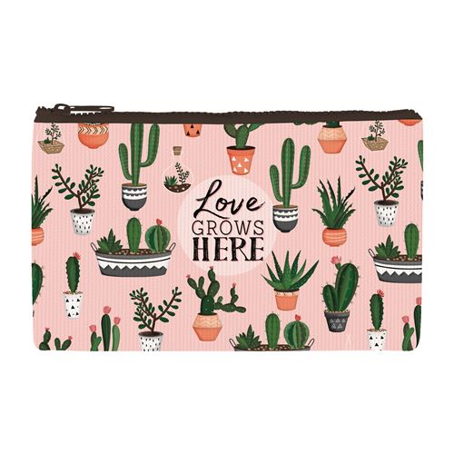 Pochette à glissière Legami Cactus