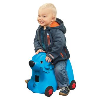 Porteur enfant Big Bobby Valise Chien Bleu