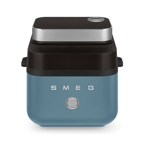Friteuse Sans Huile Air Fryer Smeg Afc01Sbmeu Bleu Orage Mat