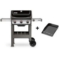 Barbecue gaz Weber Spirit II E 210 GBS 7900 W Gris et Noir Arthur Grill Barbecue à gaz démontable en acier inoxydable