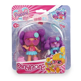 Poupée Pinypon Blister 2 figurines My Puppy and me