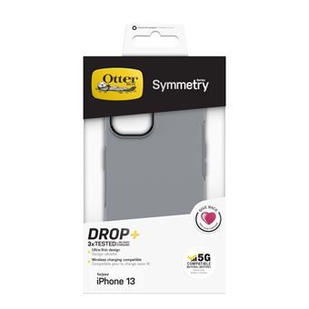 Coque renforcée pour iPhone 13 OtterBox Symmetry Series Gris