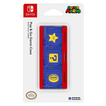 Boîtier de jeux Hori Pop & Go Super Mario pour Nintendo Switch