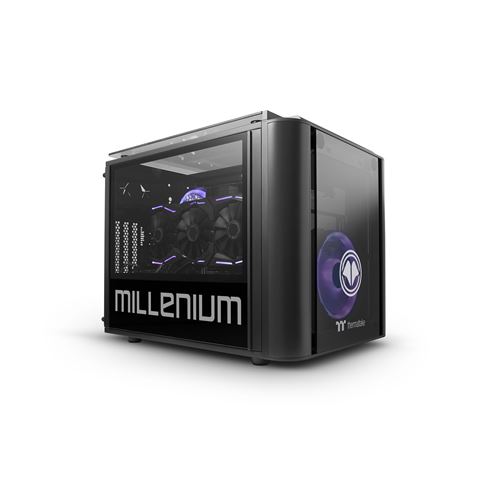 PC Gaming Millenium MM2 Mini Malzahar Intel Core i9 32 Go RAM 500 Go SSD + 2 To SATA Noir