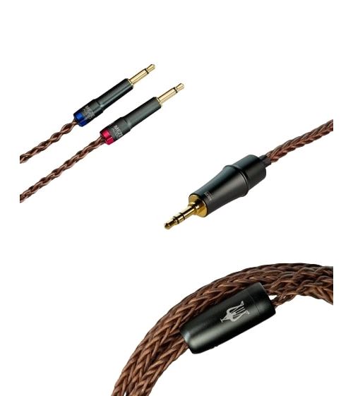 Câble premium asymétrique cuivre Meze audio mono 3,5 mm à 3,5 mm - Meze Audio