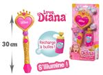 Sceptre à Bulles Love Diana Lumineux