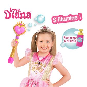 Sceptre à Bulles Love Diana Lumineux
