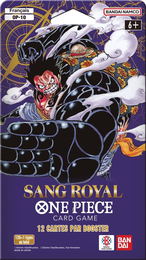 One Piece Multicolore Carte À Collectionner Op10 Booster Sang Royal