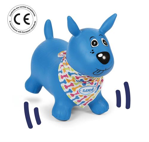 Mon chien sauteur Ludi Bleu