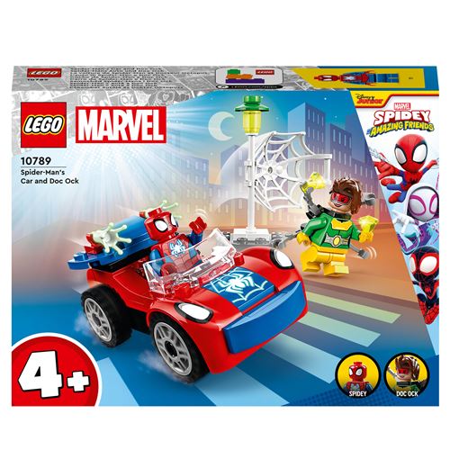 LEGO® Marvel 10789 La voiture de Spider-Man et Docteur Octopus