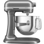 Robot pâtissier à bol relevable KitchenAid Artisan 5KSM70SHX 375 W 6,6 L Gris étain