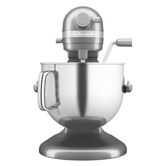 Robot pâtissier à bol relevable KitchenAid Artisan 5KSM70SHX 375 W 6,6 L Gris étain