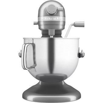 Robot pâtissier à bol relevable KitchenAid Artisan 5KSM70SHX 375 W 6,6 L Gris étain