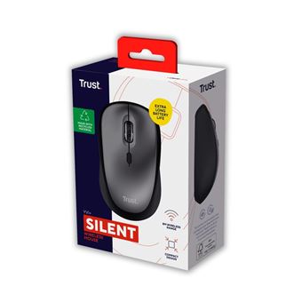 TRUST - Souris IVY+ ECO sans-fil - Noir