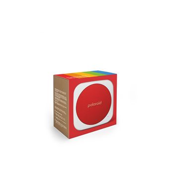 Enceinte sans fil Bluetooth Polaroid Music Player 1 Rouge et blanc