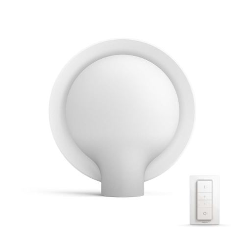 Lampe à poser Philips Hue White ambiance Felicity Blanche avec variateur