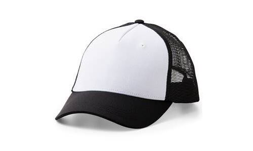 Casquette truck pour Cricut Hat Press Taille unique Blanc et noir