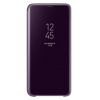 Etui Samsung Clear View Violet pour Galaxy S9