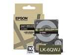 Epson LabelWorks LK-6QWJ - Blanc sur kaki mat - Rouleau (2,4 cm x 8 m) 1 cassette(s) boîte de suspension - cartouche de bande - pour LabelWorks LW-C610