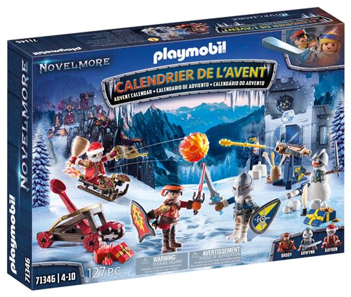 Playmobil Novelmore 71346 Calendrier De L'Avent Noël Chevaliers