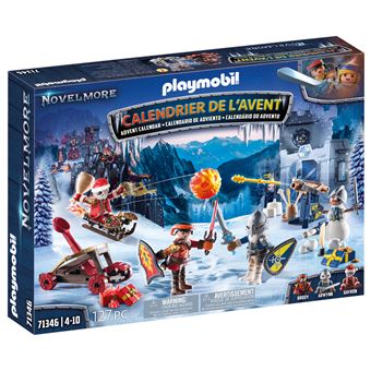 Playmobil Novelmore 71346 Calendrier de l'Avent Noël chevaliers